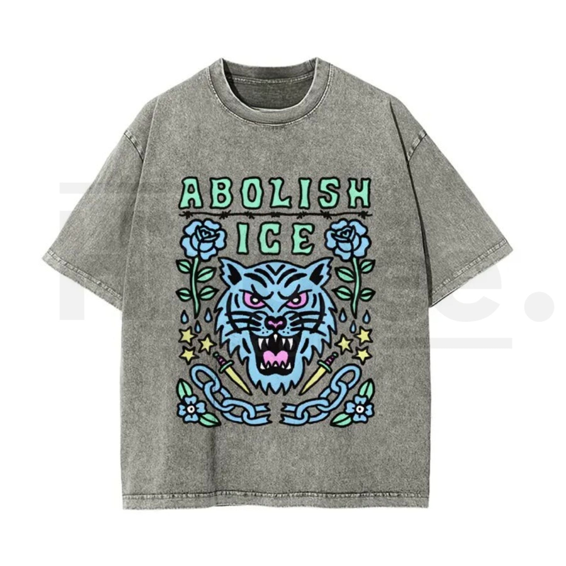 Statement Graphic Vintage Washed T-Shirt – Bold Satirical Cotton Unisex Tee