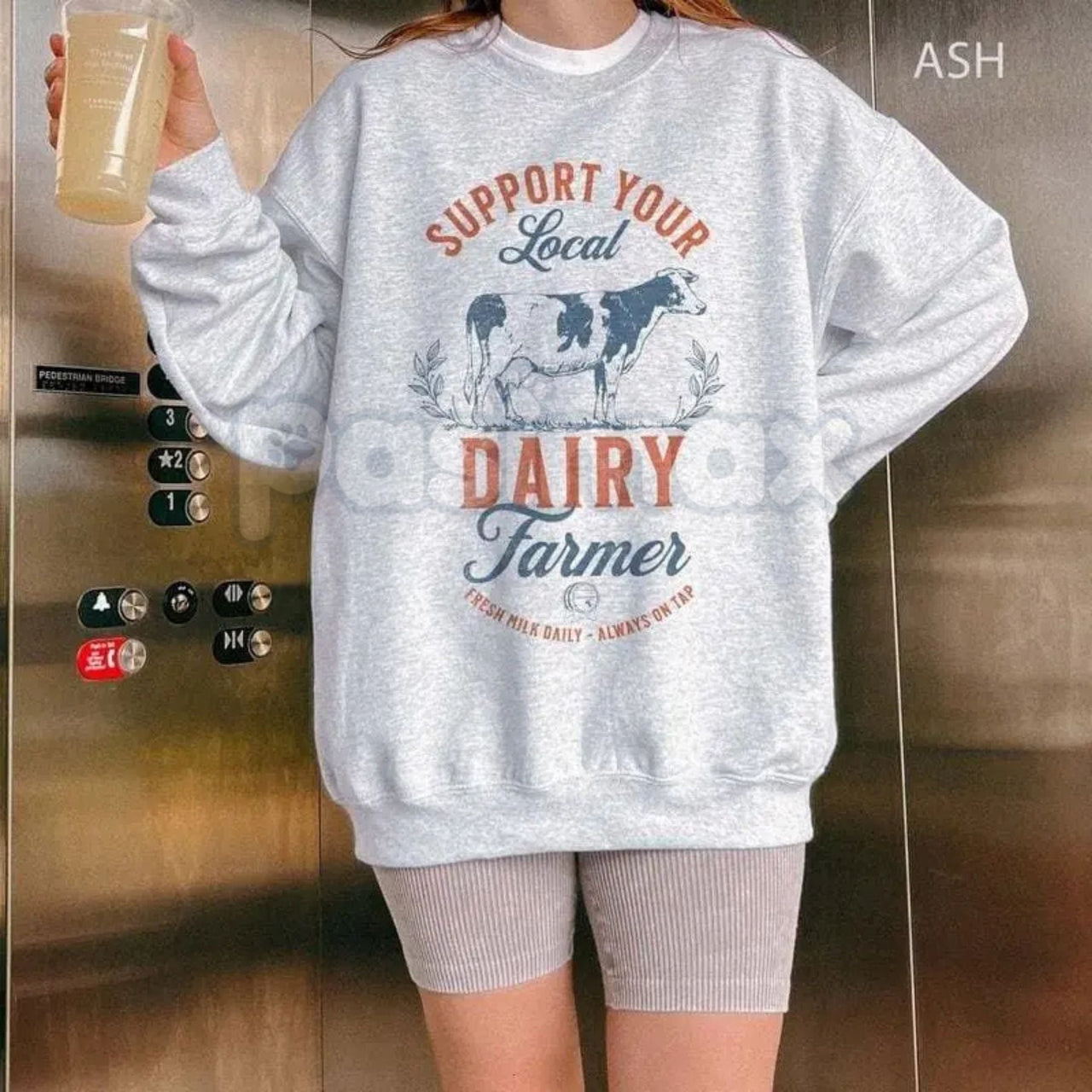 Eat Local Breastfeeding Sweatshirt | Vintage Bistro Nursing Mom Crewneck | Aesthetic Motherhood Jumper | Luxury Nursing Gift | Retro European Style Mama Pullover