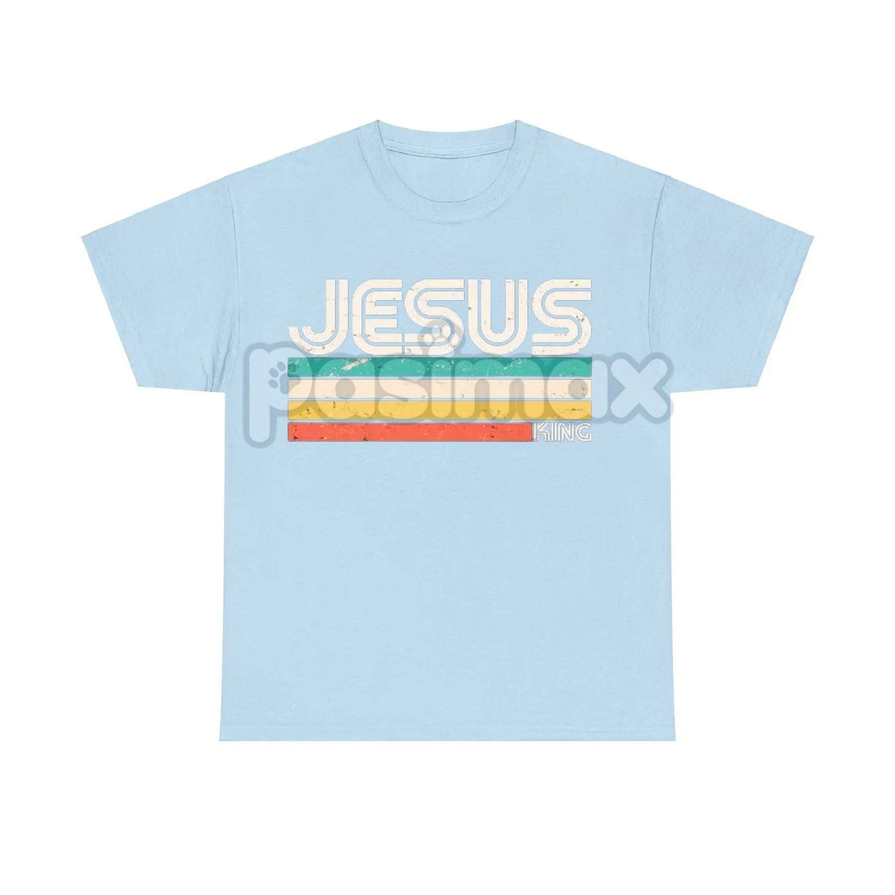Classic Vintage Jesus Graphic Tee - Retro Faith Menswear Shirt, Timeless Statement Top