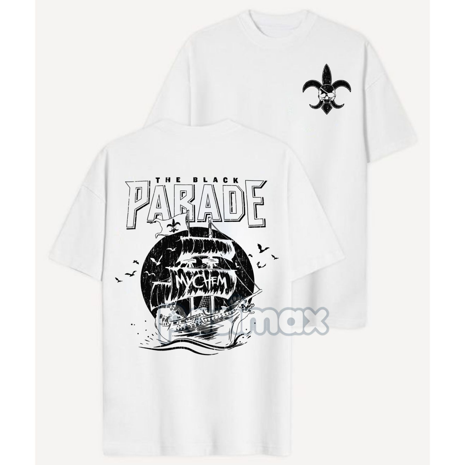 Official My Chemical Romance Black Parade 2025 Tour T-Shirt - MCR Florida Fan Merch