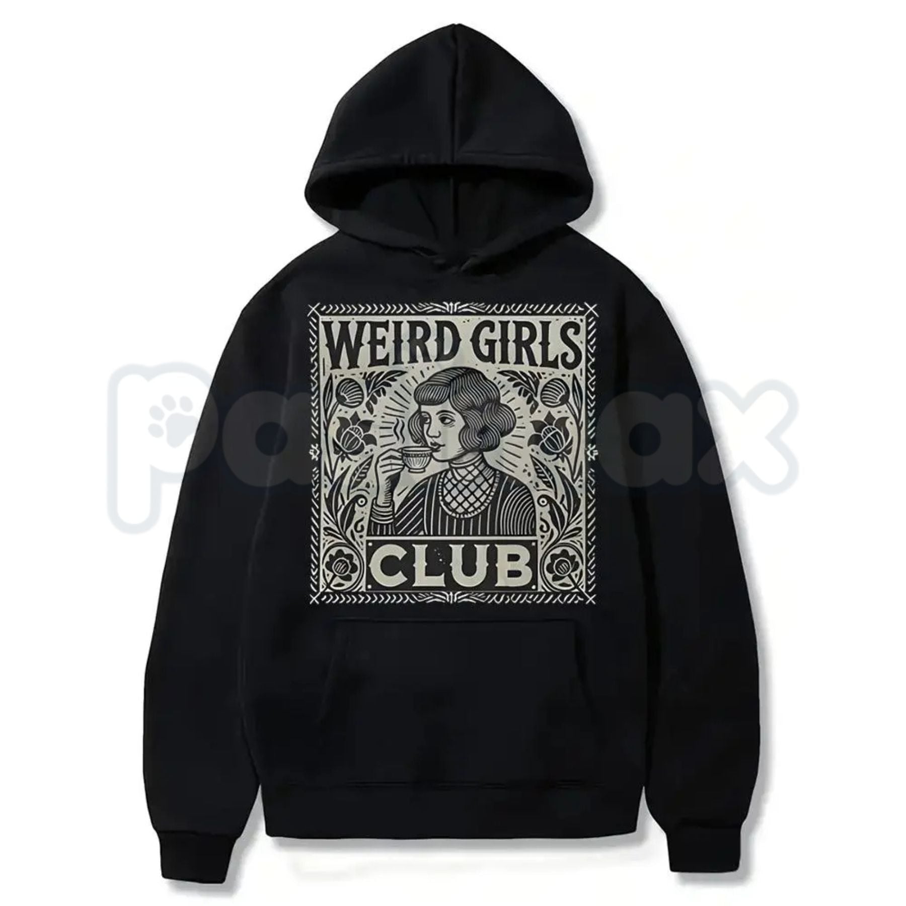 Weird Girls Club Aesthetic Tee – Whimsy Goth Celestial Hoodie & Dark Academia Sweatshirt