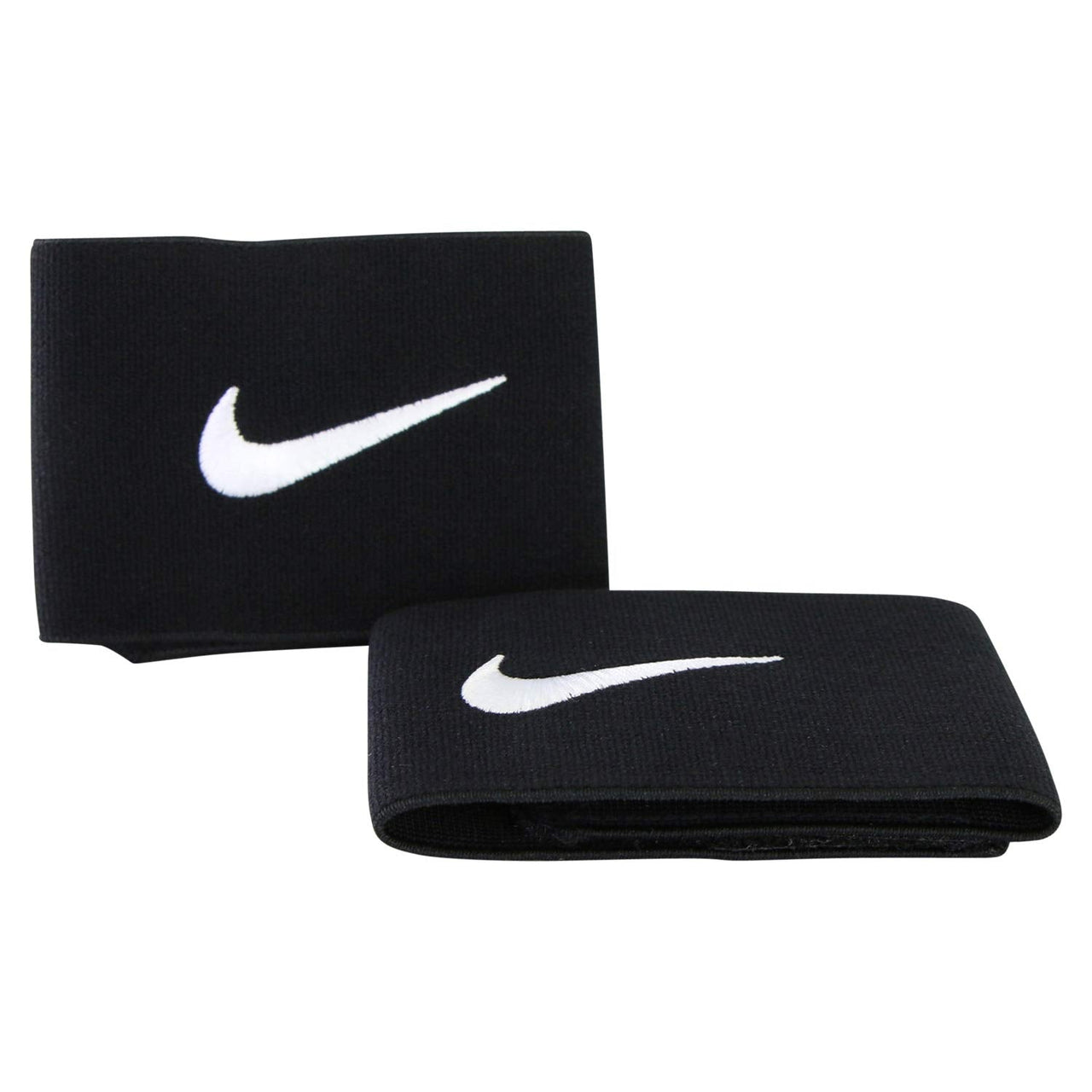 Nike Unisexs Guard Stay II Football Straps Black/White One Size