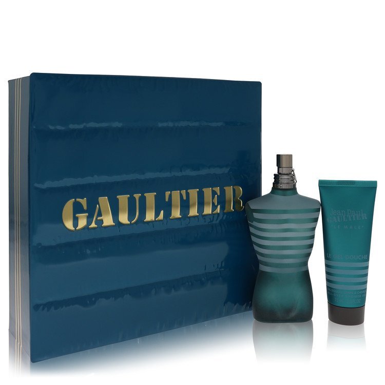 Jean Paul Gaultier Le Male Gift Set -- 4.2 oz EDT Spray + 2.5 oz Shower Gel for Men