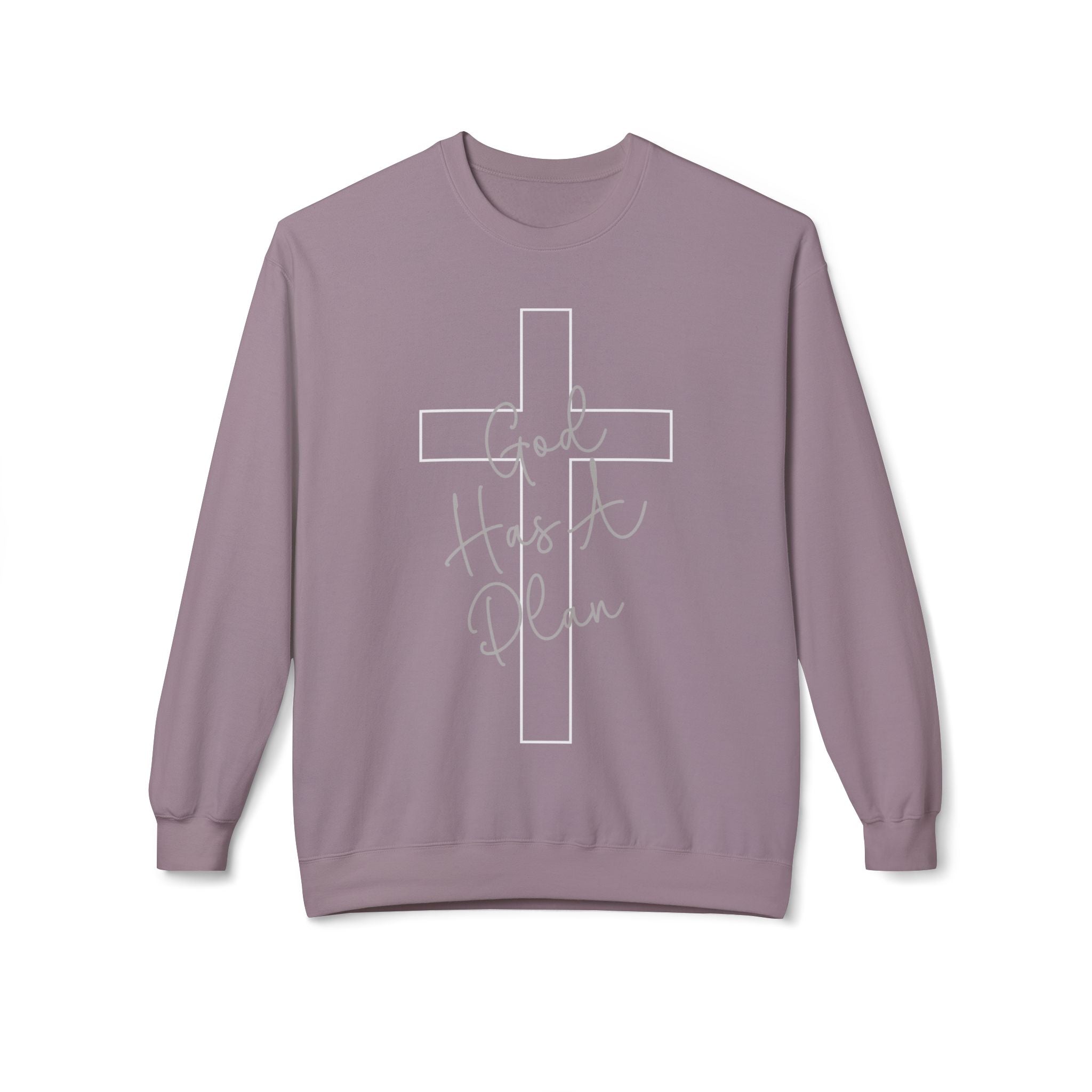 God Has a Plan Crewneck Sweatshirt – Jeremiah 29:11 Christian Pullover