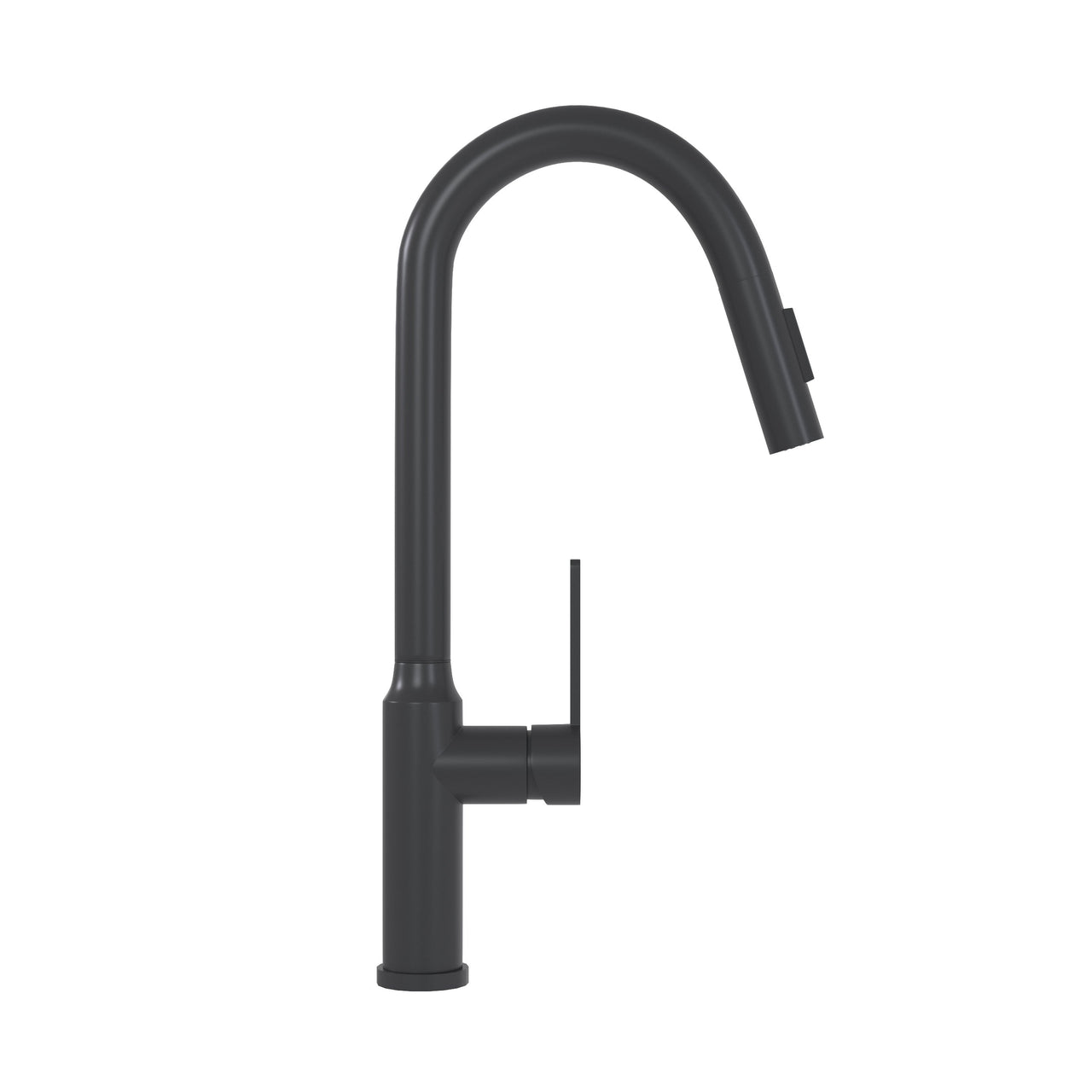 Bothwa Home 18.83' CUPC Certified Pull-down Kitchen Faucet (Matt Black Finish)