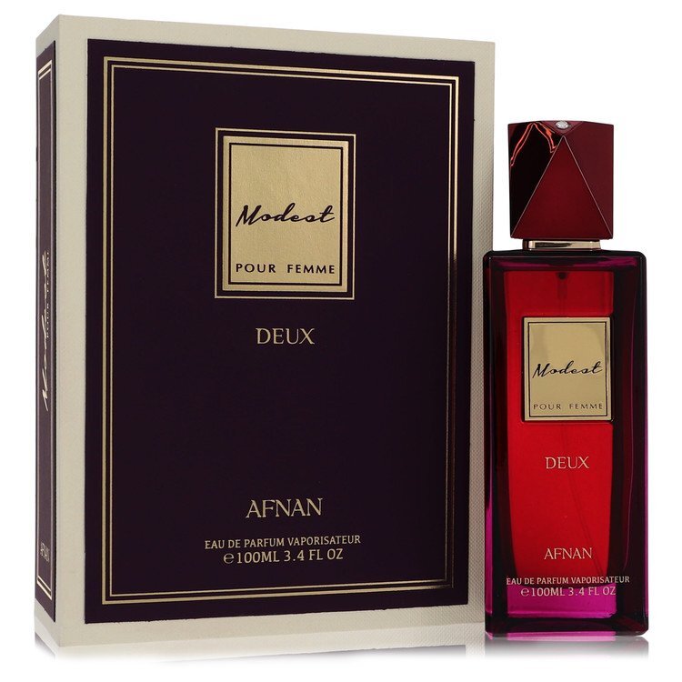 Afnan Modest Pour Femme Deux Eau de Parfum Spray 3.4 oz for Women
