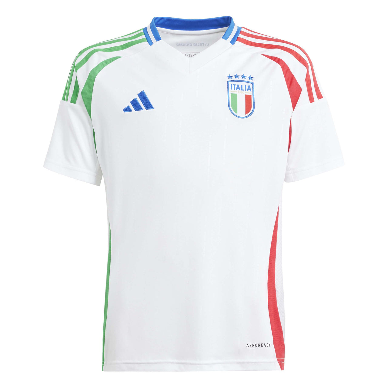 adidas Boys Italy 2024 Away Jersey White