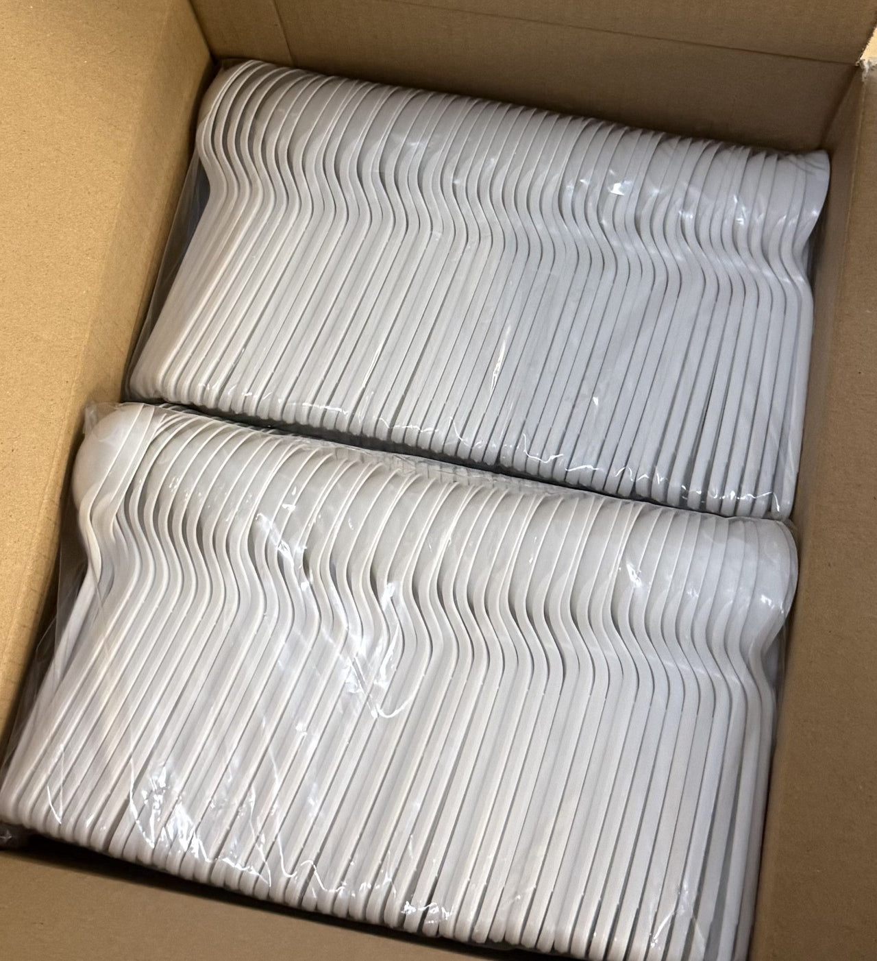 Royalty White X-Heavy Weight PP Soup Spoon, 10 Sleeves of 100 Soup Spoons (1000/cs)