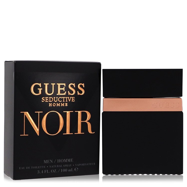 Guess Seductive Homme Noir EDT 3.4 oz for Men