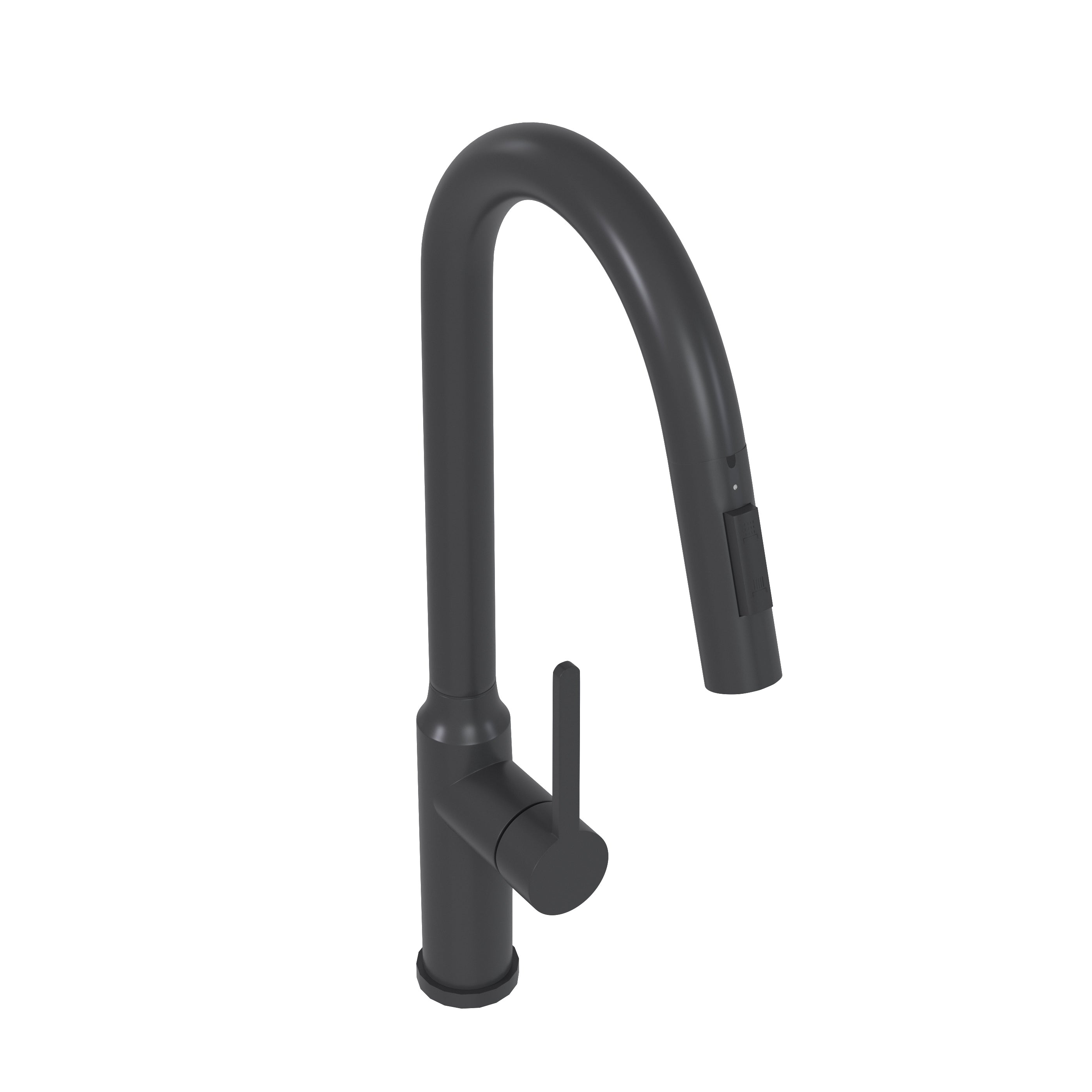 Bothwa Home 18.83' CUPC Certified Pull-down Kitchen Faucet (Matt Black Finish)