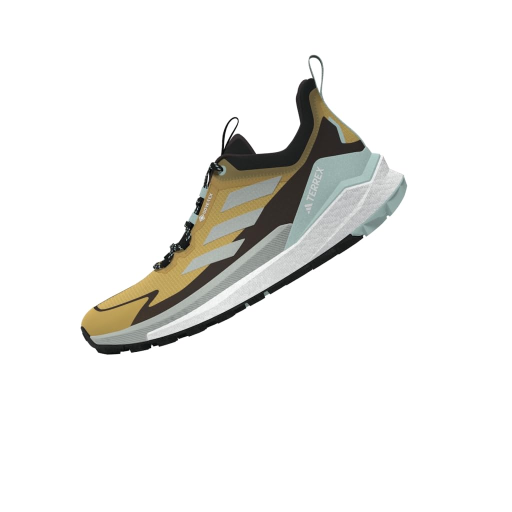 adidas Terrex Free Hiker 2 Low Gore-TEX® Wonder Beige/Core Black/Semi Impact Orange 6.5 B (M)