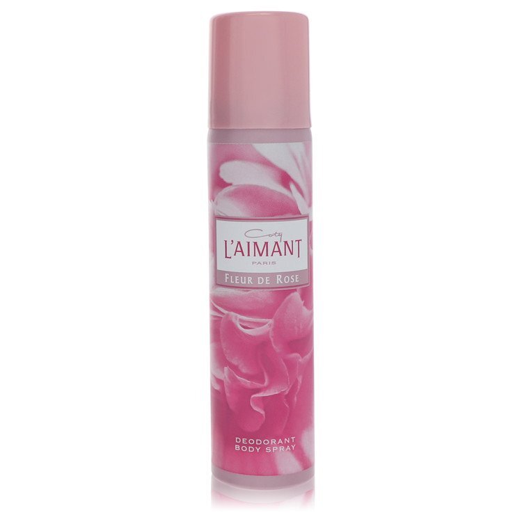 Coty L'aimant Fleur Rose Deodorant Spray 2.5 oz for Women