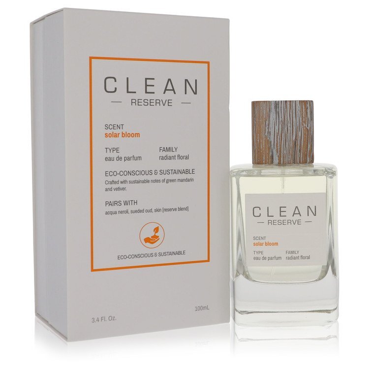 Clean Reserve Solar Bloom Eau de Parfum Spray 3.4 oz for Unisex