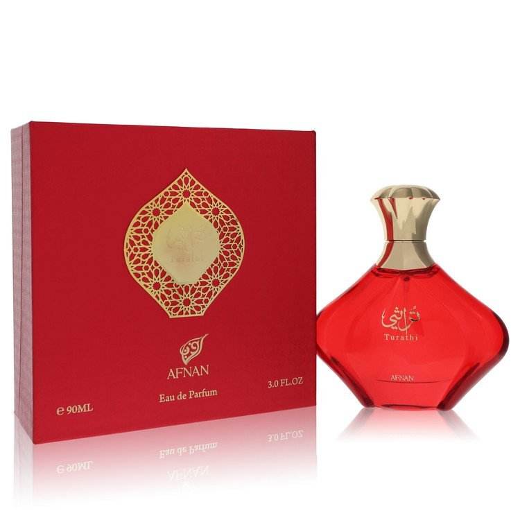 Afnan Turathi Red Eau de Parfum Spray 3 oz for Women