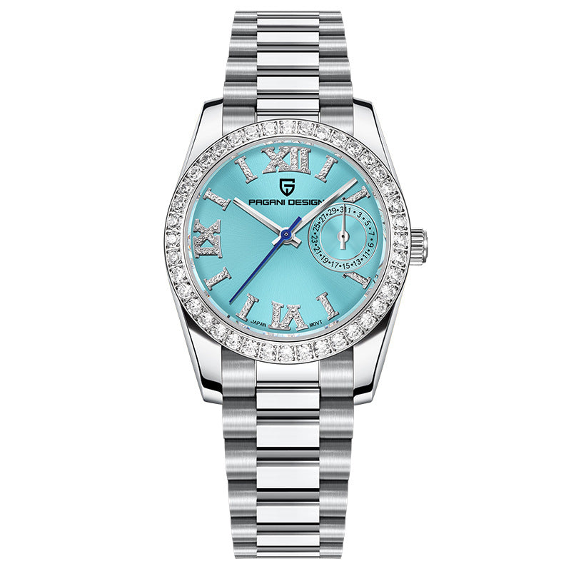 Women's Watch Stainless Steel Waterproof Watch (See size chart where applicable)