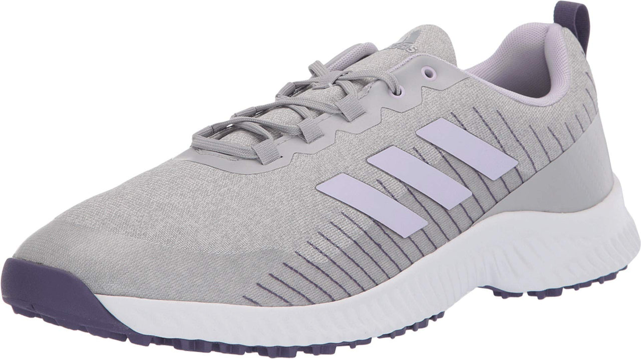 adidas Womens Response Bounce 2 Spikeless Golf Shoes Footwear White/Purple Tint/Grey Two 5.5