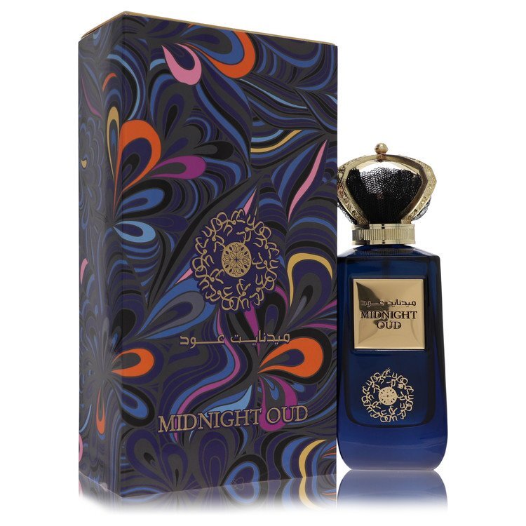 Ard Al Zaafaran Midnight Oud Eau de Parfum Spray 3.4 oz for Unisex