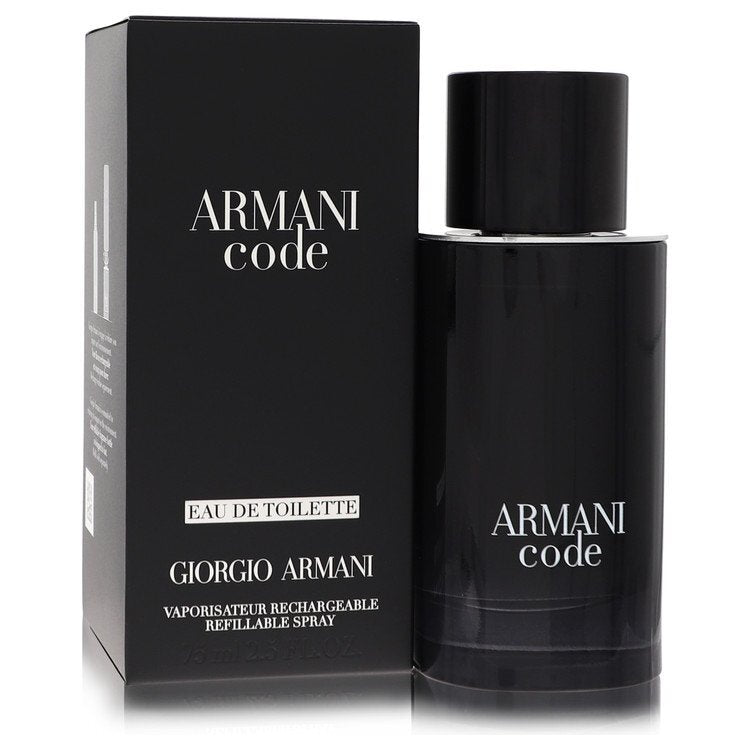 Giorgio Armani Armani Code EDT 2.5 oz Refillable for Men