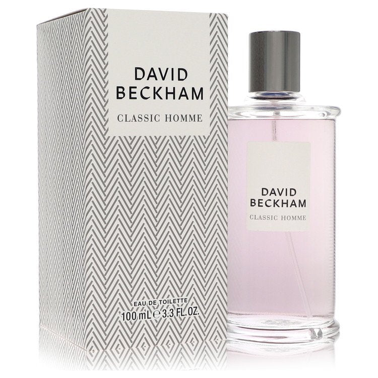 David Beckham Classic Homme Eau de Toilette Spray 3.3 oz for Men
