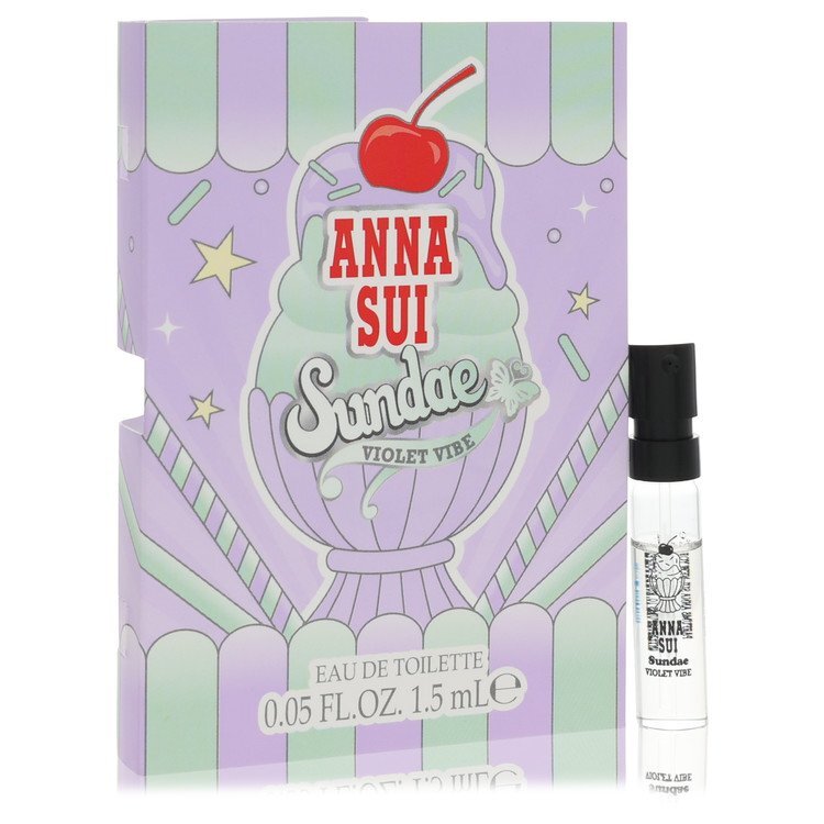 Anna Sui Sundae Violet Vibe Vial Sample .05 oz for Women