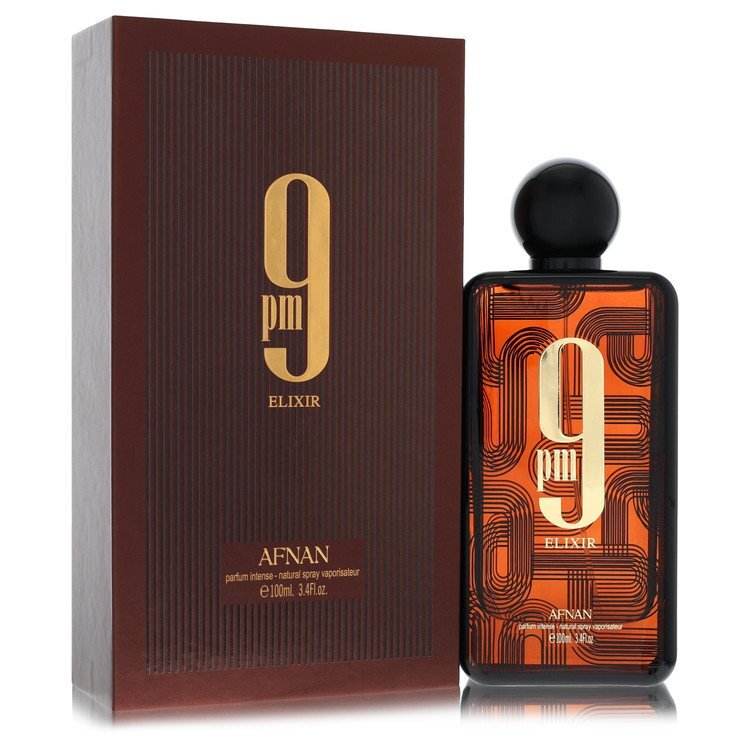 Afnan 9Pm Elixir Intense Parfum Intense Spray 3.4 oz Unisex