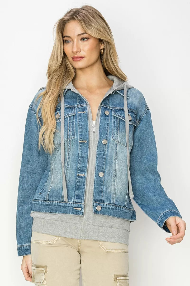 RISEN Oversized Hoodie Jacket