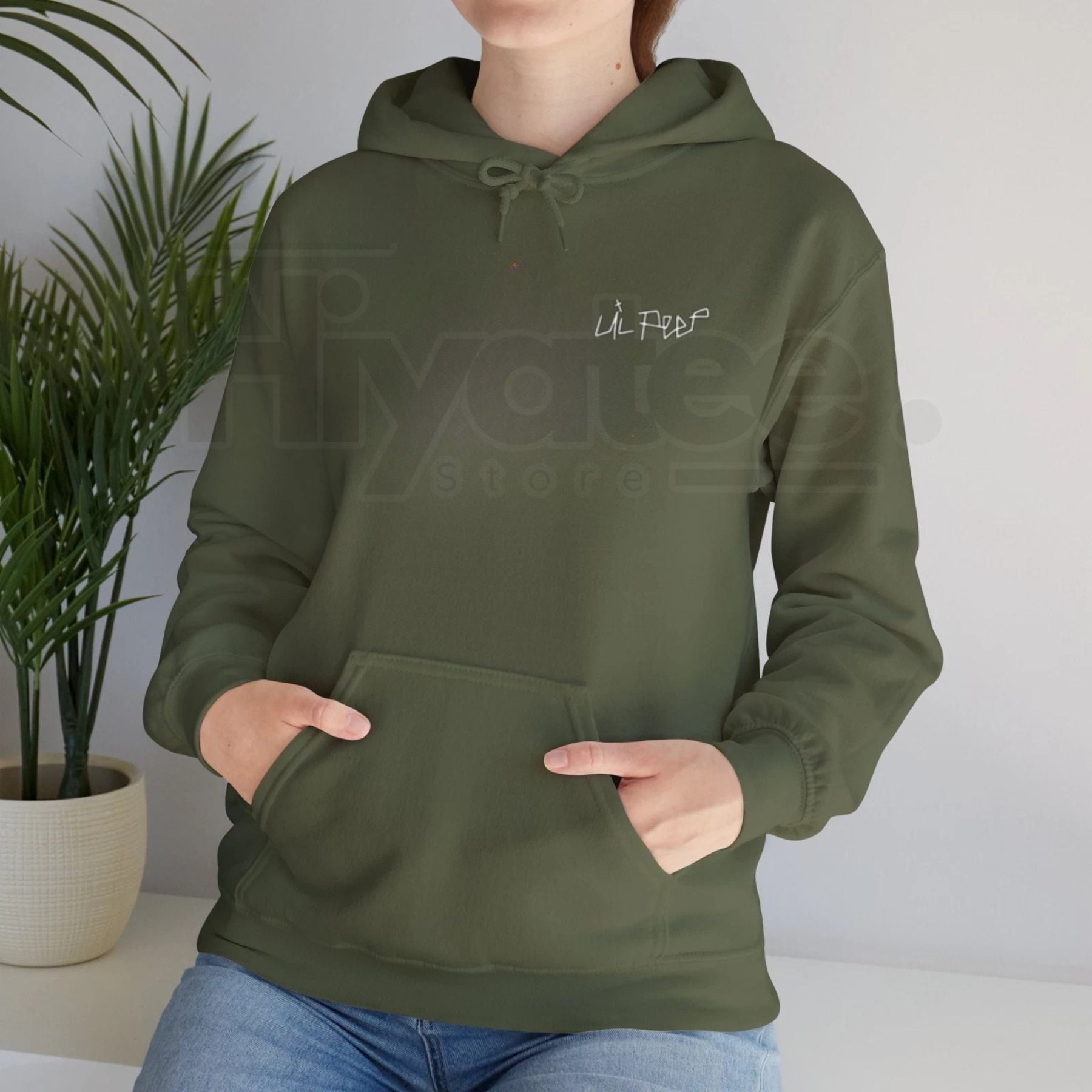 Black Lil Peep 'Come Over When You're Sober' Hoodie – Emo Rap Graphic Pullover, Oversized Vintage Hip-Hop Style Top