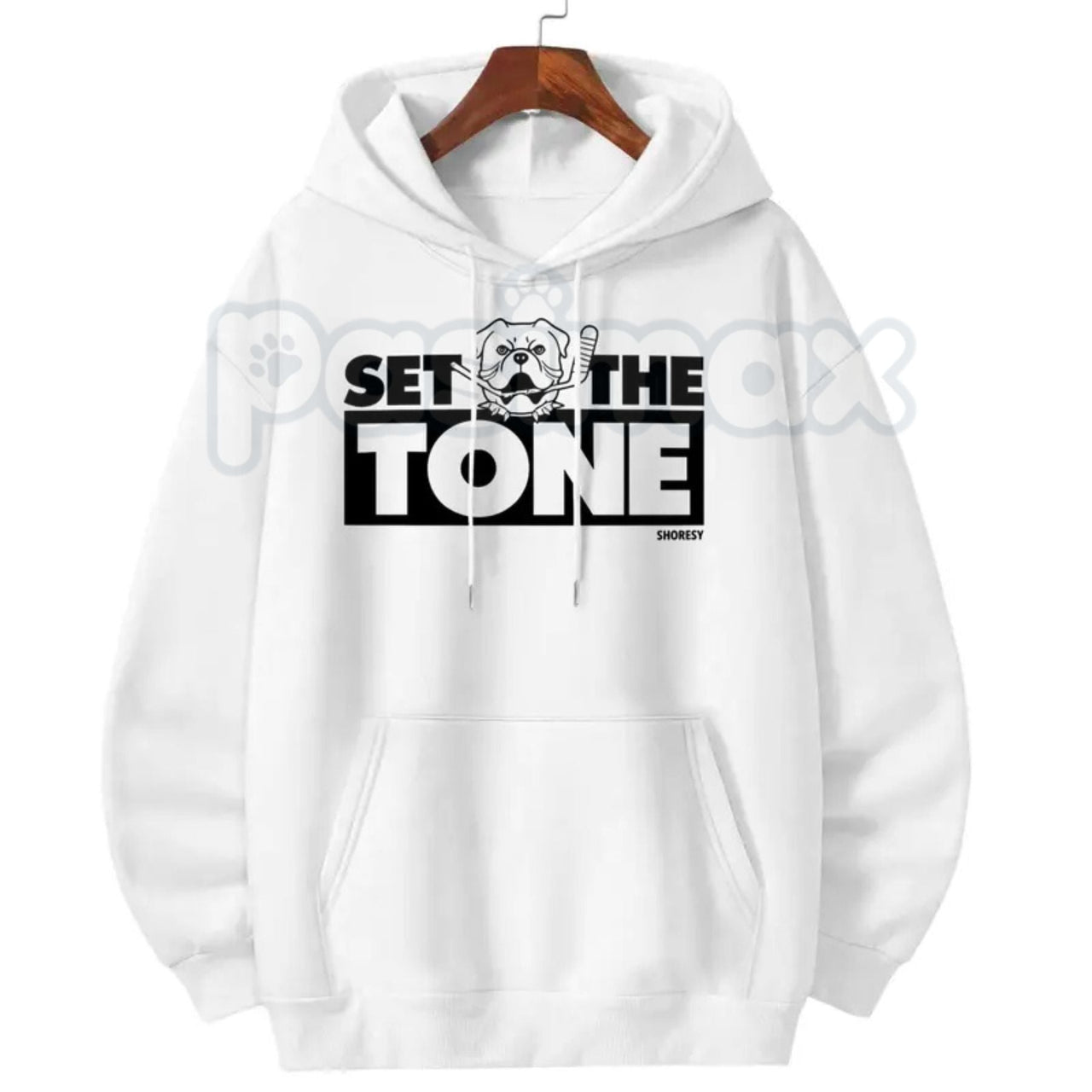 Sudbury Blueberry Bulldogs Logo Hoodie – Shoresy Hockey Fan Pullover, Funny Jock Merch & TV Show Apparel, Unisex