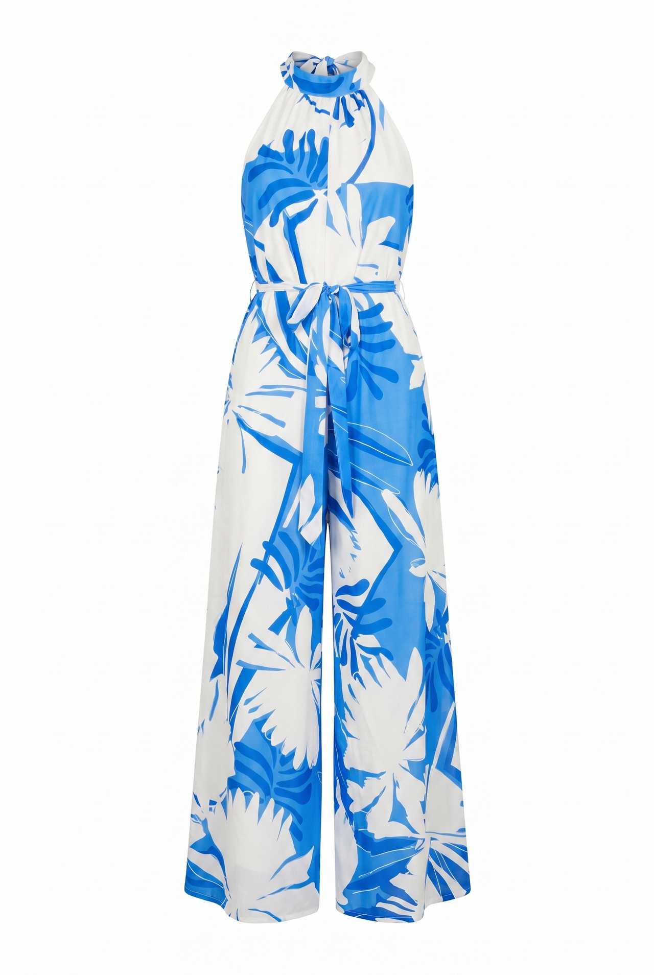 HERE FOR THE VACATION WOVEN JUMPSUIT
