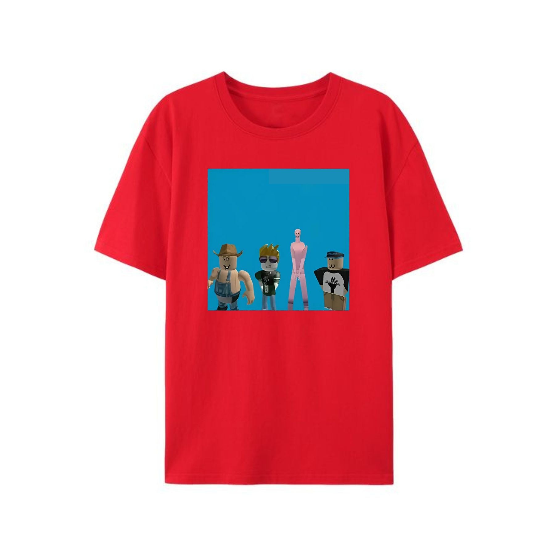 Funny Roblox T-Shirt - Fashion Cotton Gaming Tee, Unisex Style for Men & Women