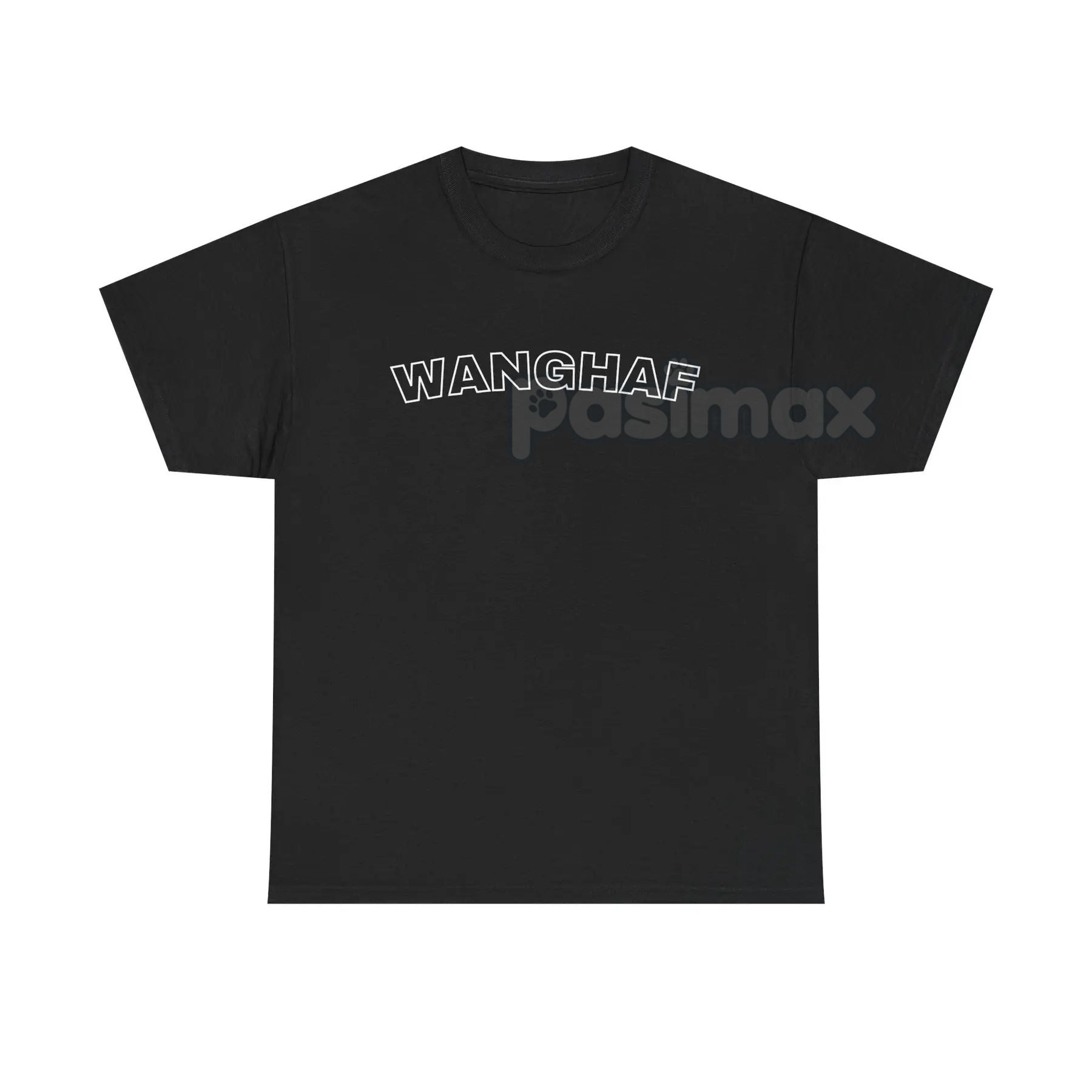WANGHAF Unisex Heavy Cotton Tee - Premium Comfort Blank Shirt, Durable Graphic Base
