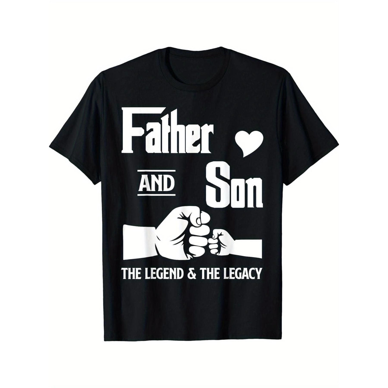 Father and Son Matching T-Shirts - 
