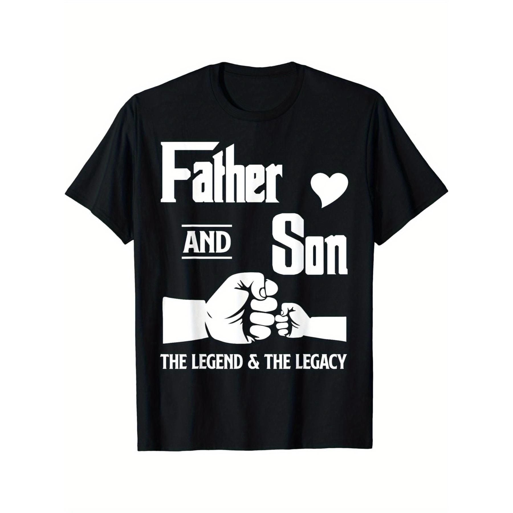 Father and Son Matching T-Shirts - 
