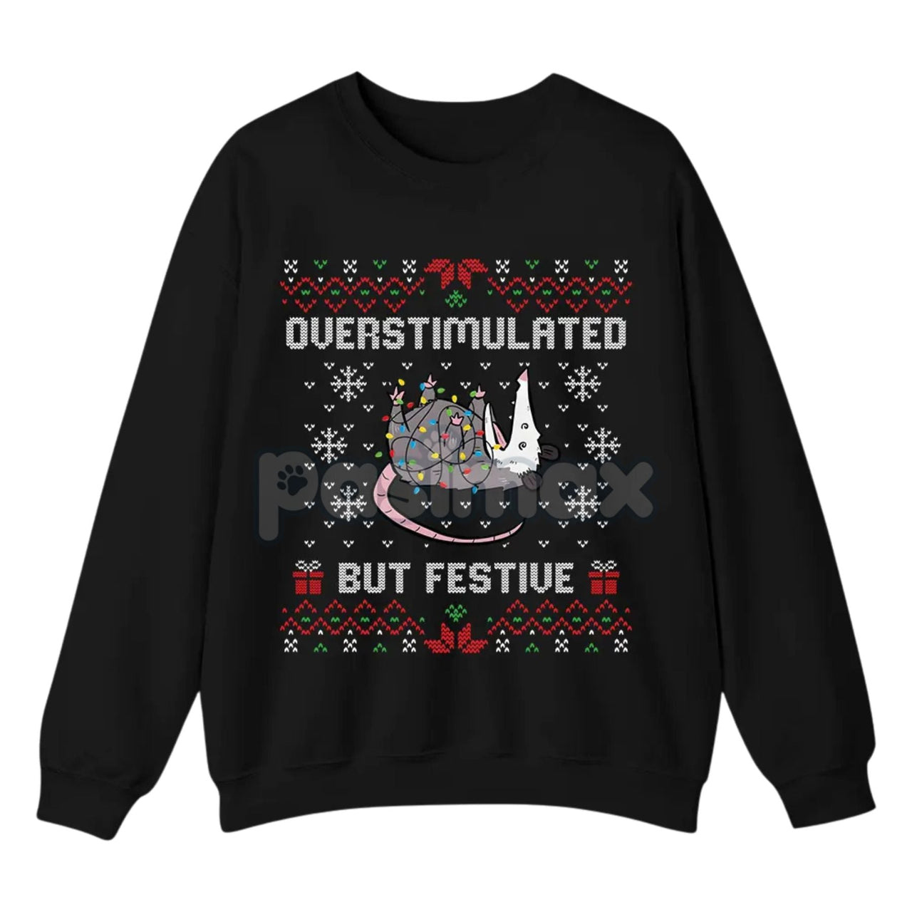 Funny Opossum Christmas Sweatshirt – 