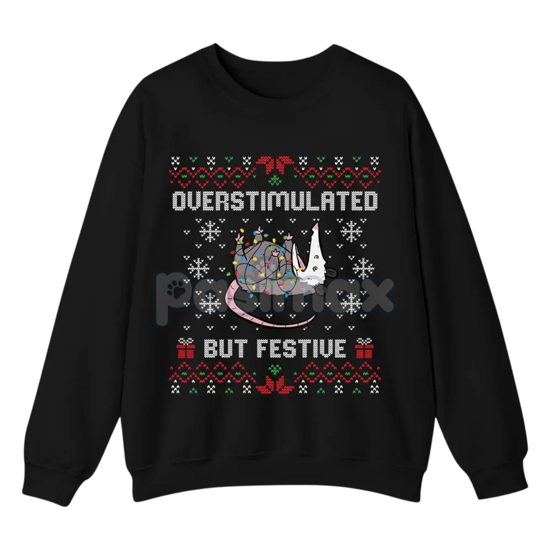 Funny Opossum Christmas Sweatshirt – 