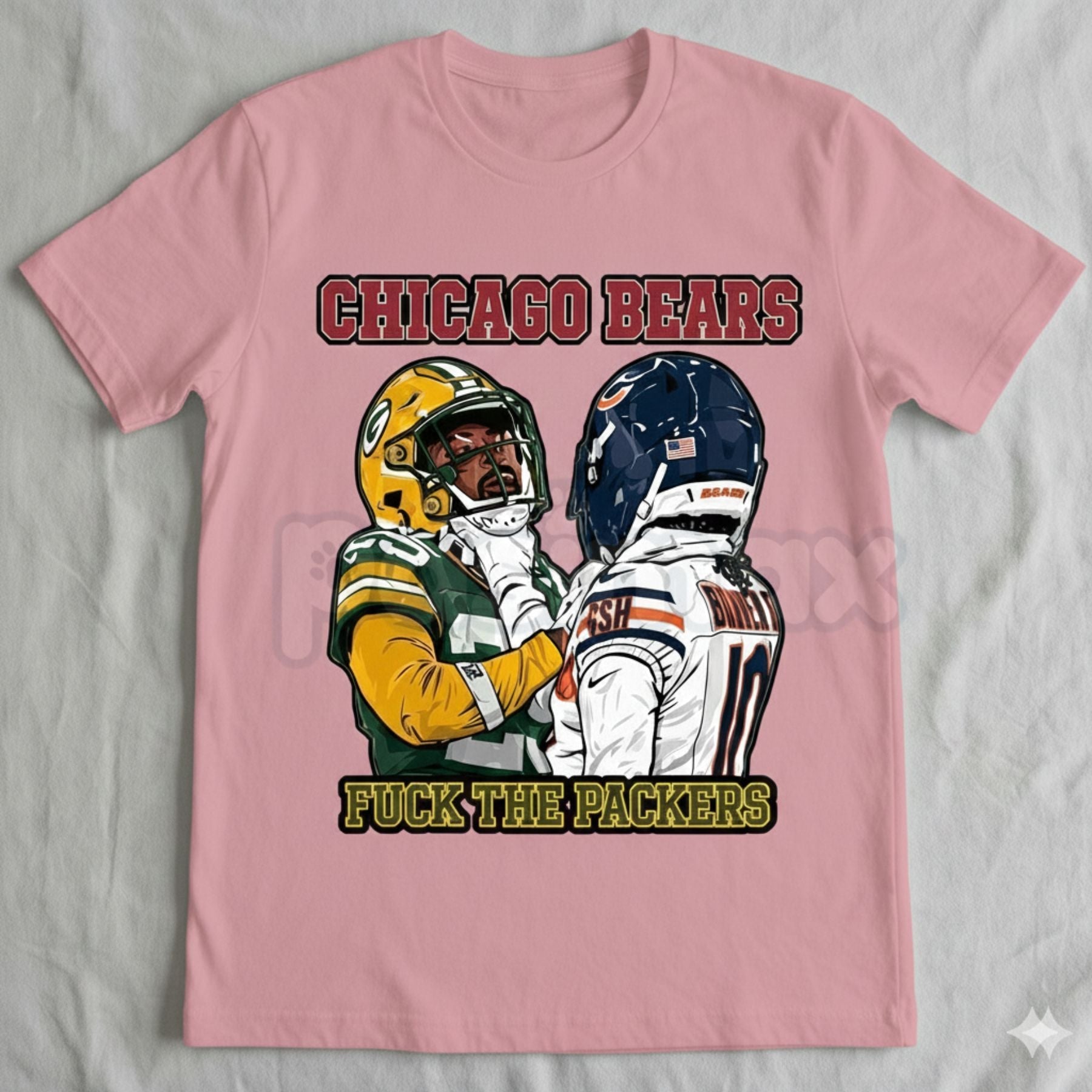 Chicago Bears Rivalry Clash T-Shirt - Gameday Football Pride Graphic Tee, Chicago vs. Everybody Fan Apparel, Classic North Midway Rivalry Shirt