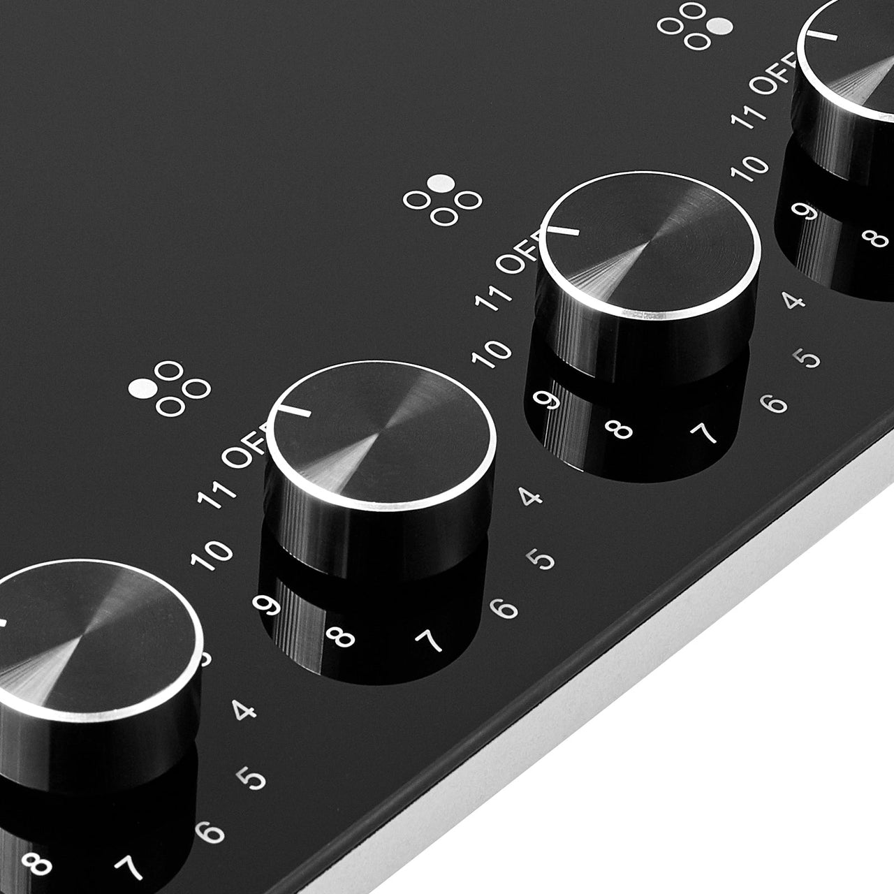 Built-in Electric Cooktop Radiant Ceramic Cooktop 4 Burners 23.2x20.5 inch