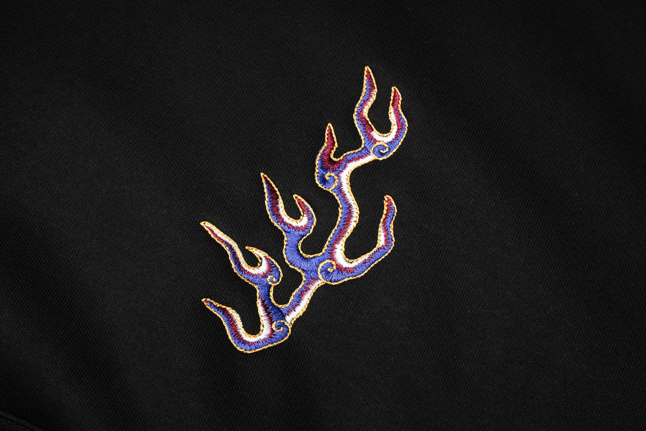 KH9110 Blue Lightning Hoodie