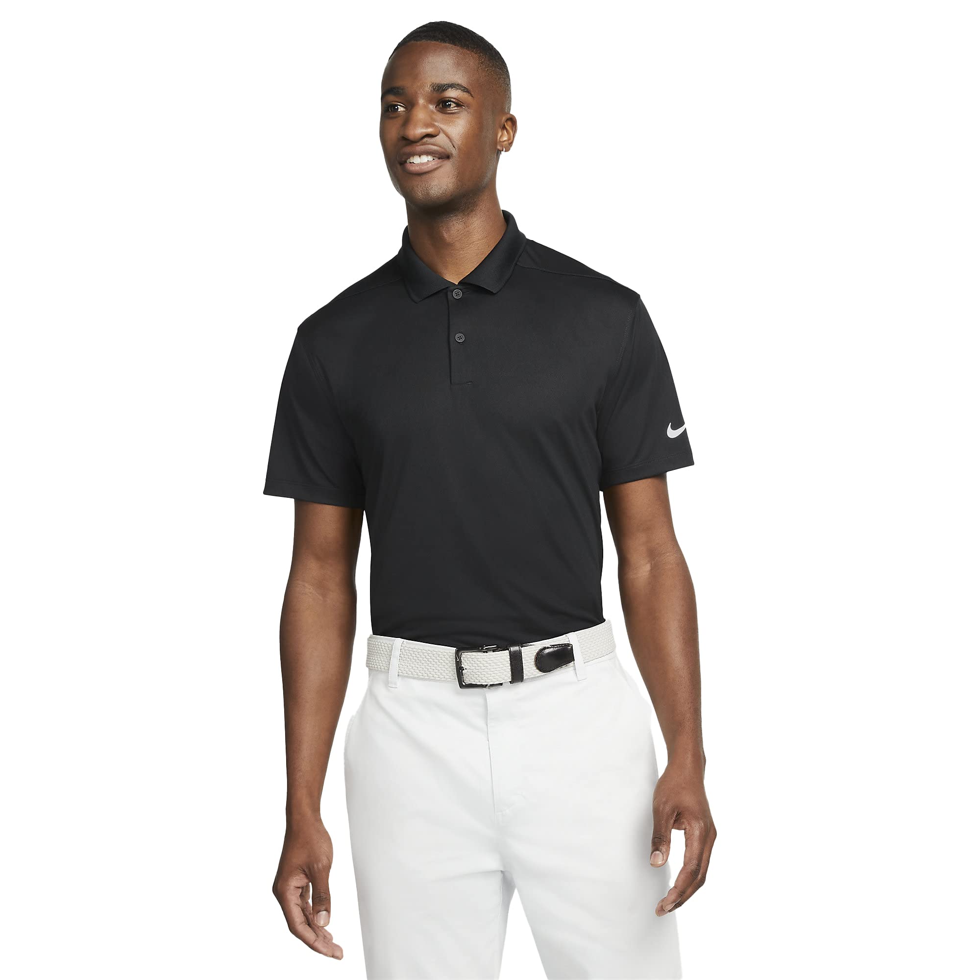 Nike Mens Victory Solid OLC Golf Polo (as1 Alpha x_l Regular Regular Black)