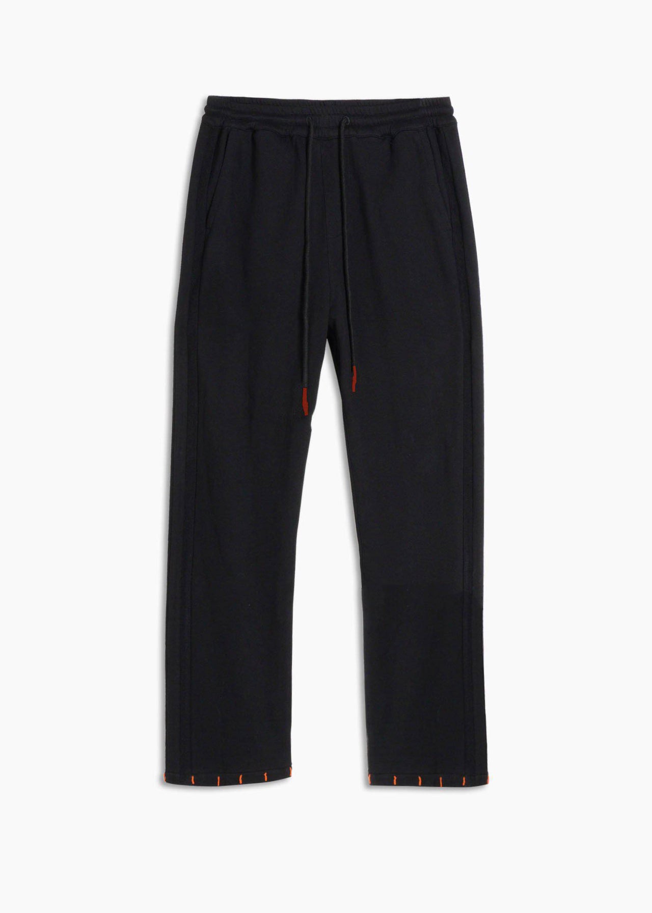 Konus Men's Wide Leg Sweatpants in Black