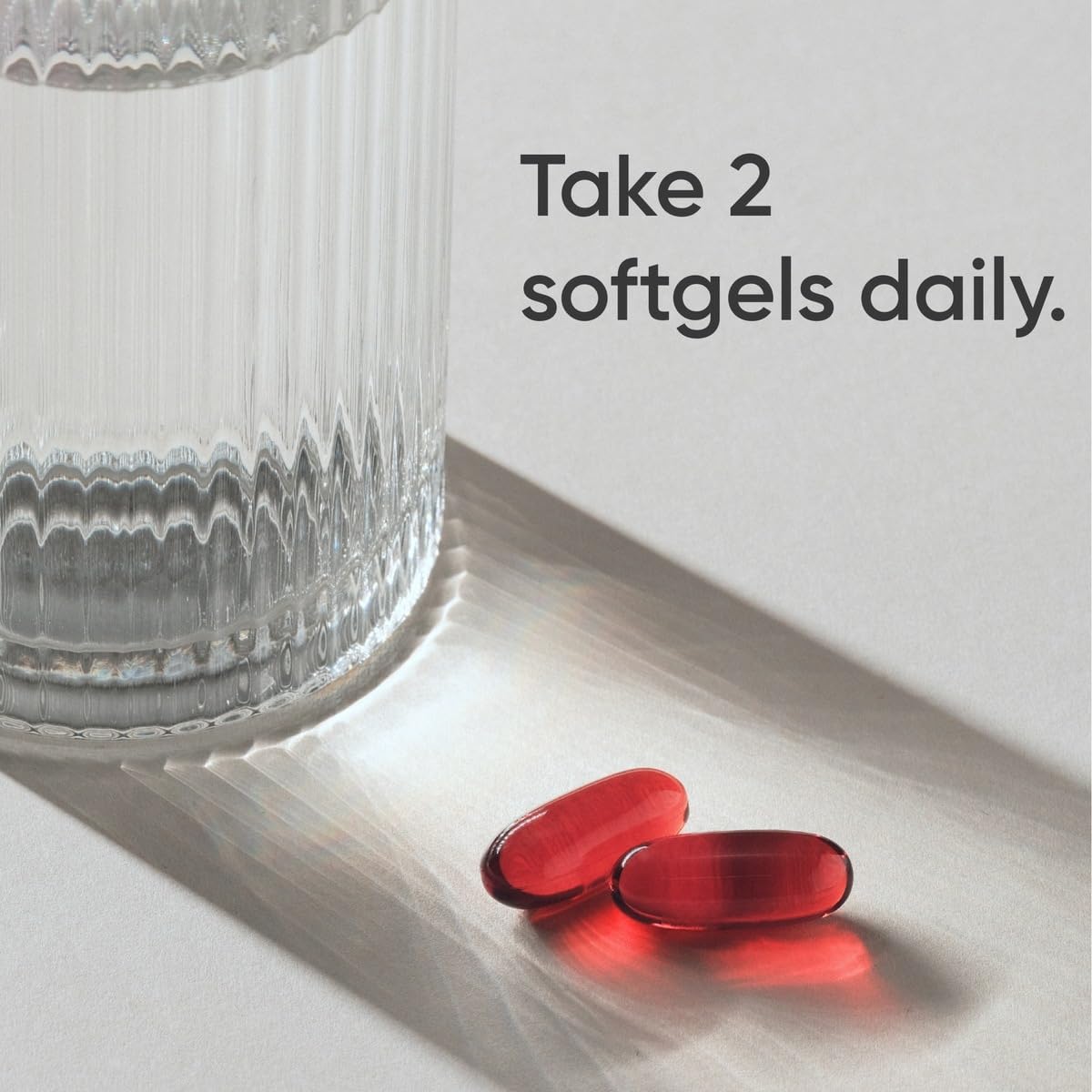 Total Omega-3 Fish Oil 2200mg - Made from Antarctic Krill w/Astaxanthin, Wild Sockeye Salmon & Alaska Pollock - 960mg of EPA & DHA - 120 Softgels