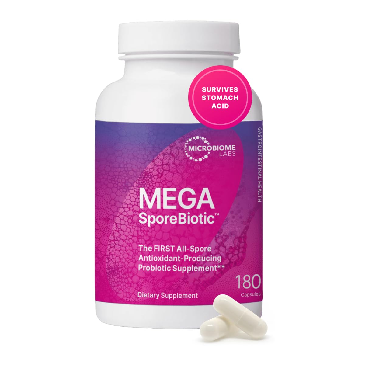 Spore-Based Probiotic for Women & Men | Shelf-Stable Digestive Support | Travel-Friendly