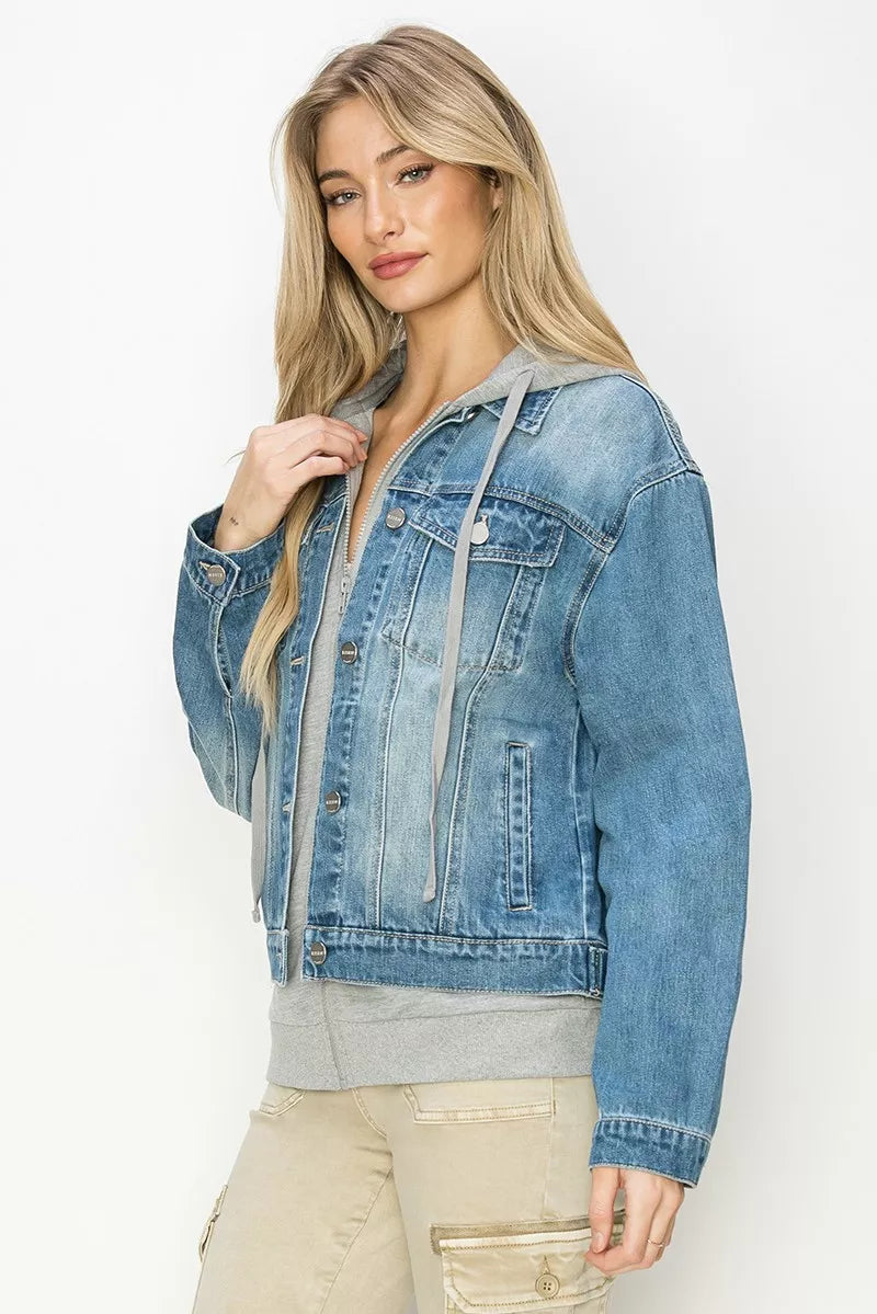 RISEN Oversized Hoodie Jacket