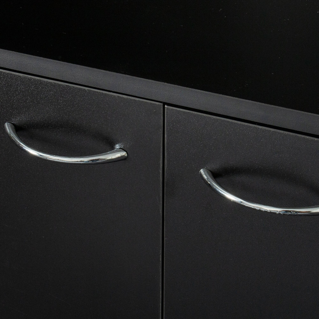 70.87' Tall Wardrobe& Kitchen Cabinet, with 6-Doors, 1-Open Shelves and 1-Drawer for bedroom,Black