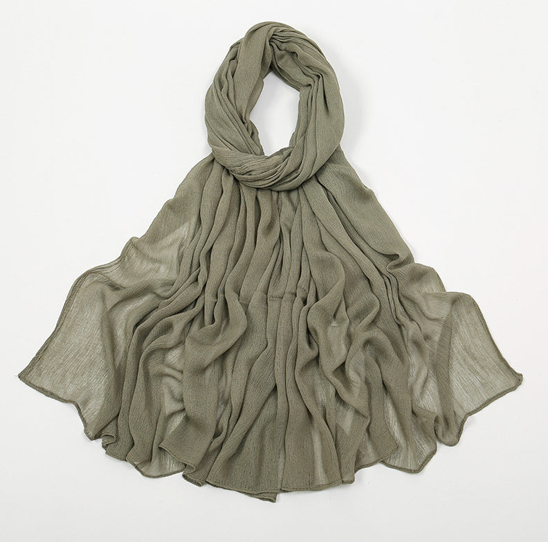 MH088 Long curly Rayon Hijab