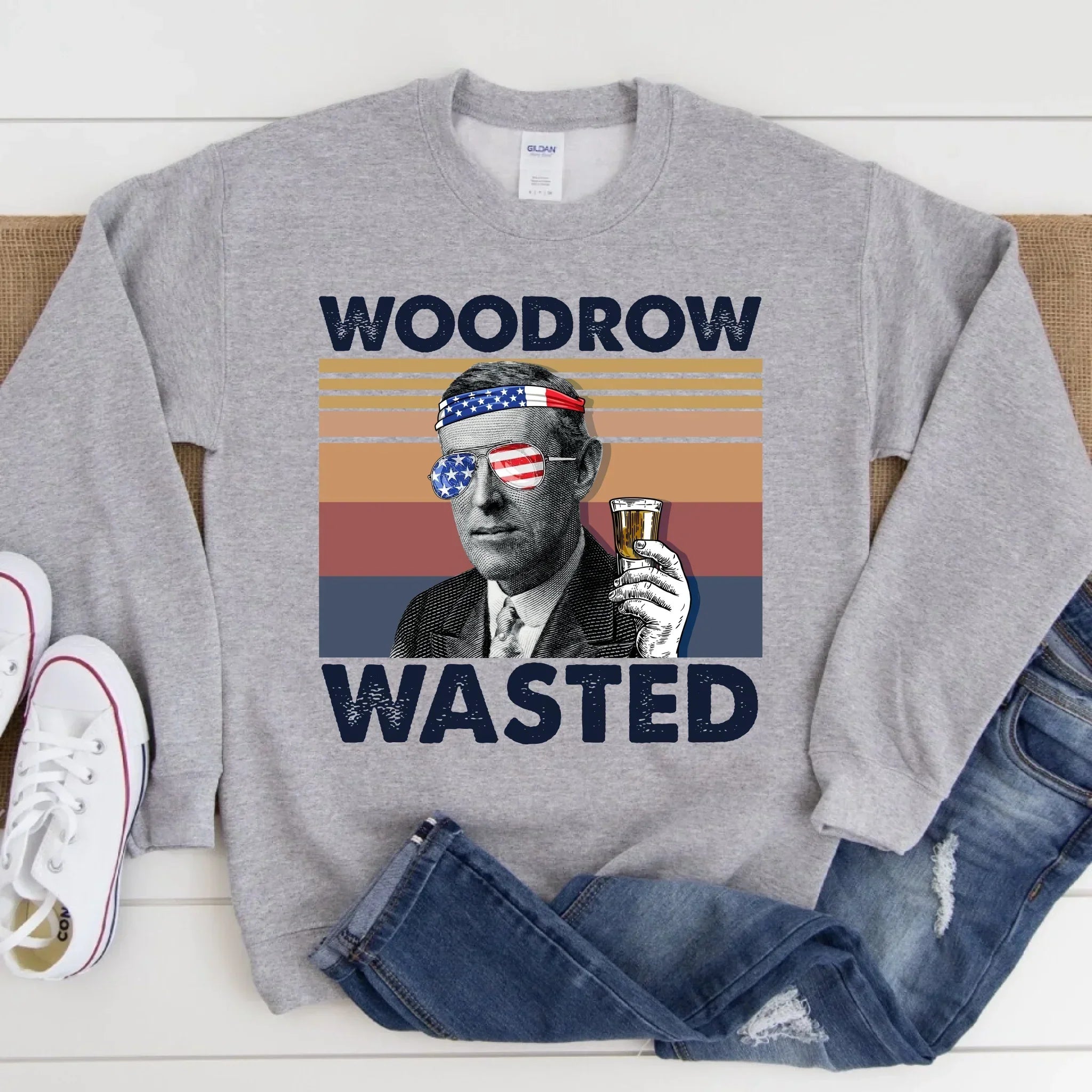 4th Of July Choose Your President Boozy Retro Top -