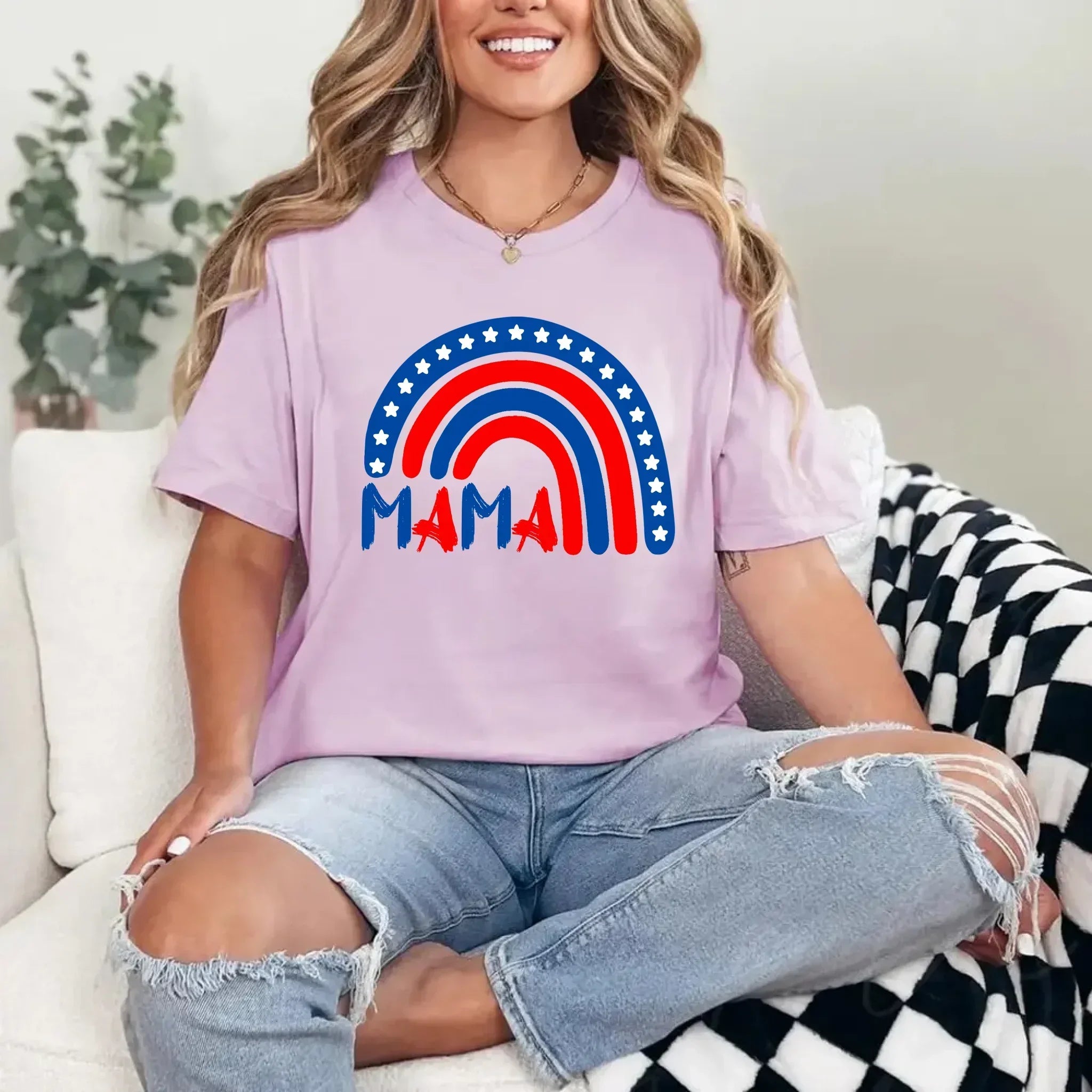 Patriotic Mama & Mini Matching T-shirt