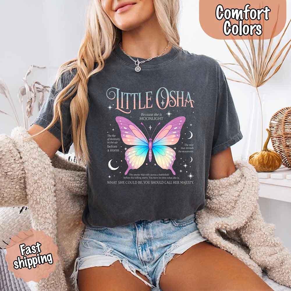 Butterfly Dreamscape Comfort Colors T-Shirt – Soft Aesthetic Tee for Women