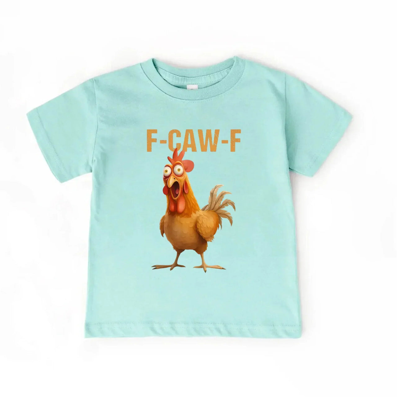 Funny F-Caw-F Rooster Kids T-Shirt