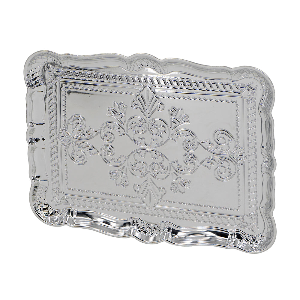 6 Pack Plastic Charger Plate, 11.8' x 9.1'